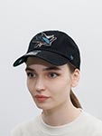Бейсболка 47 BRAND арт. H-FSVNF22RPF-BK San Jose Sharks NHL (черный)